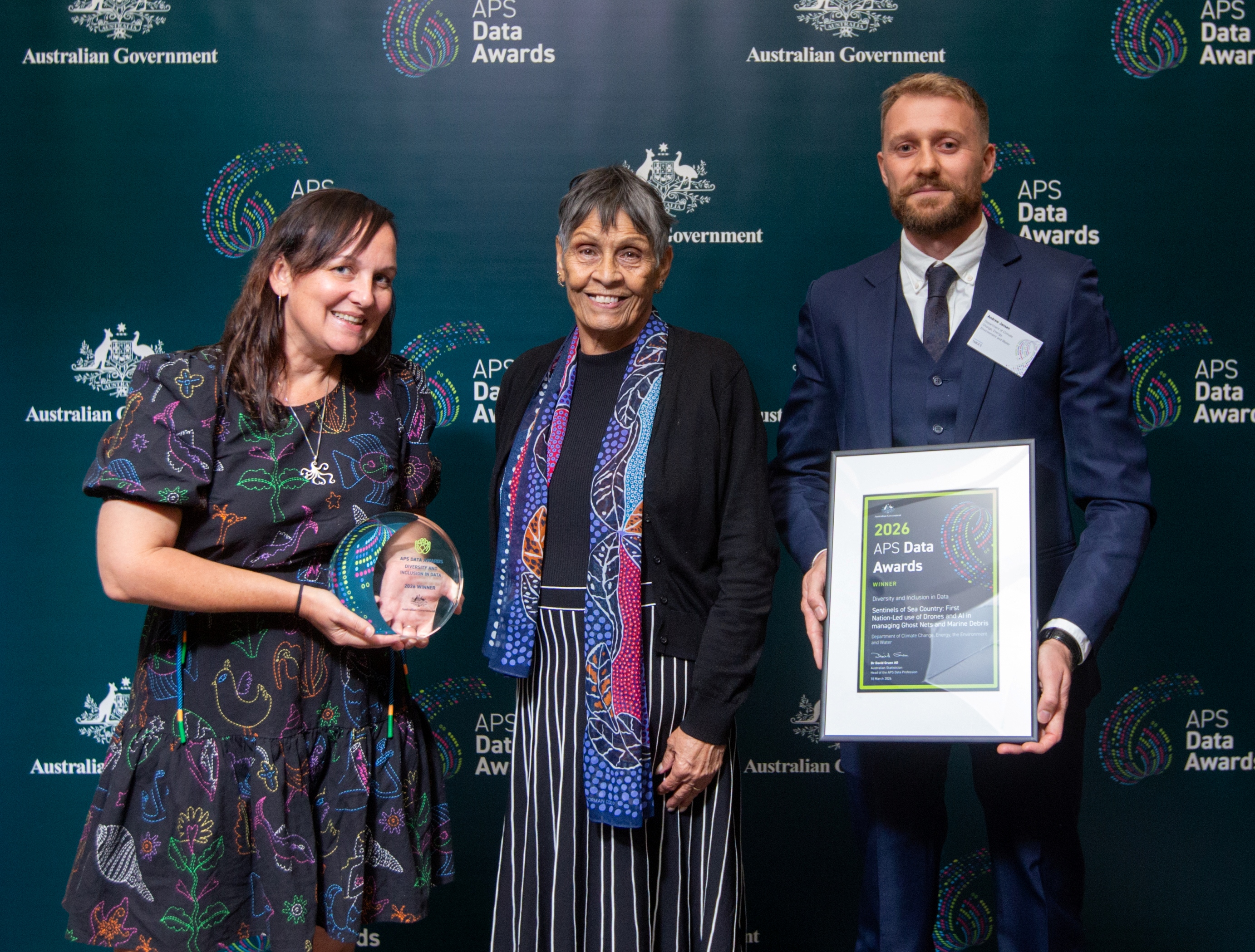 Diversity and Inclusion in Data - Department of Climate Change, Energy, the Environment and Water -Winner